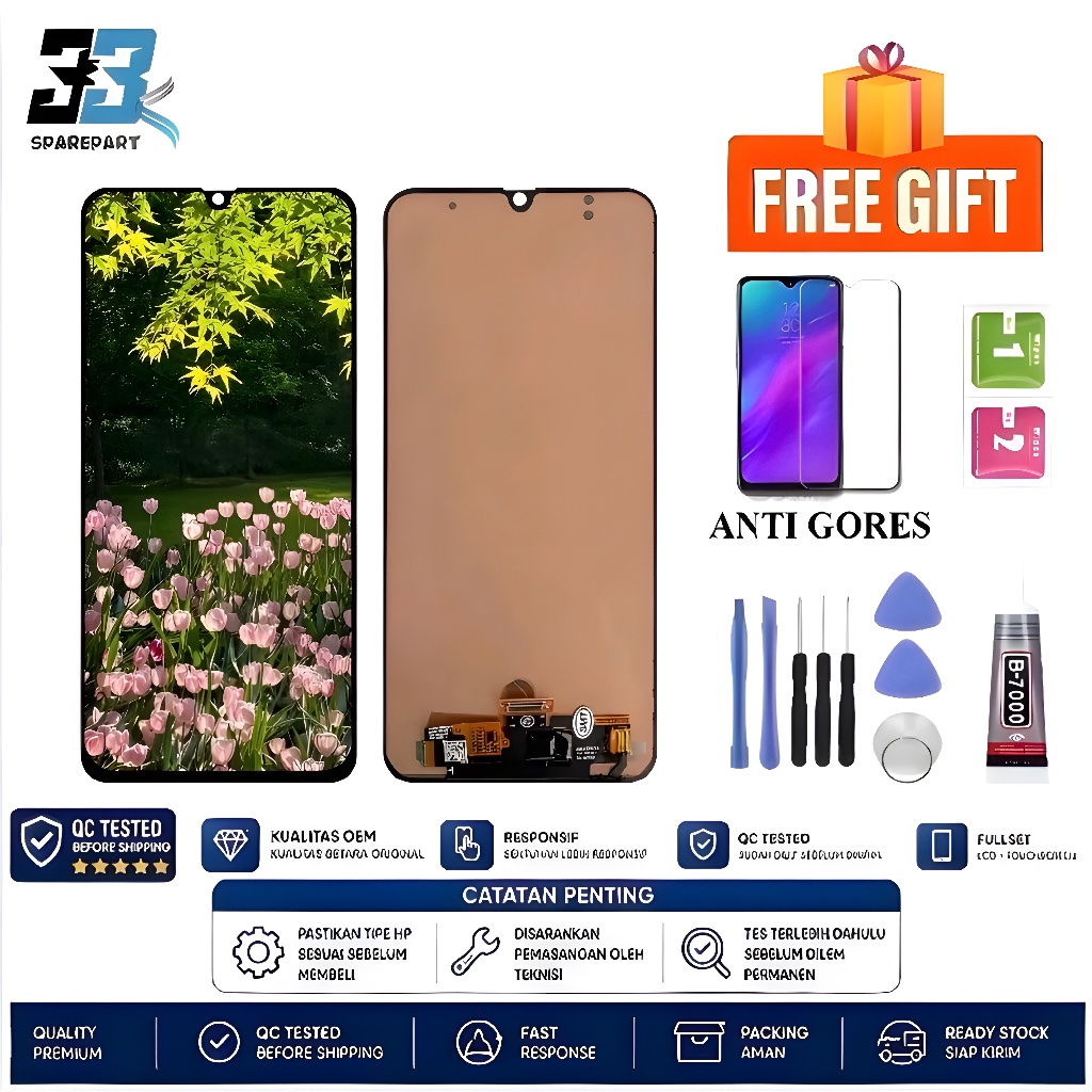 LCD TOUCSHCREEN SAMSUNG M30S / M307 / M30 / M305 ORIGINAL