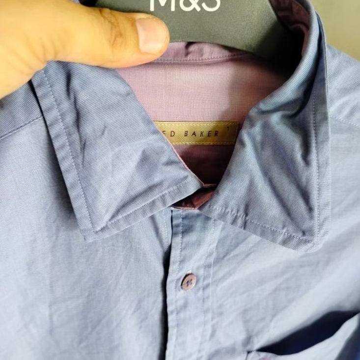 kemeja pria SIZE S Ted baker branded