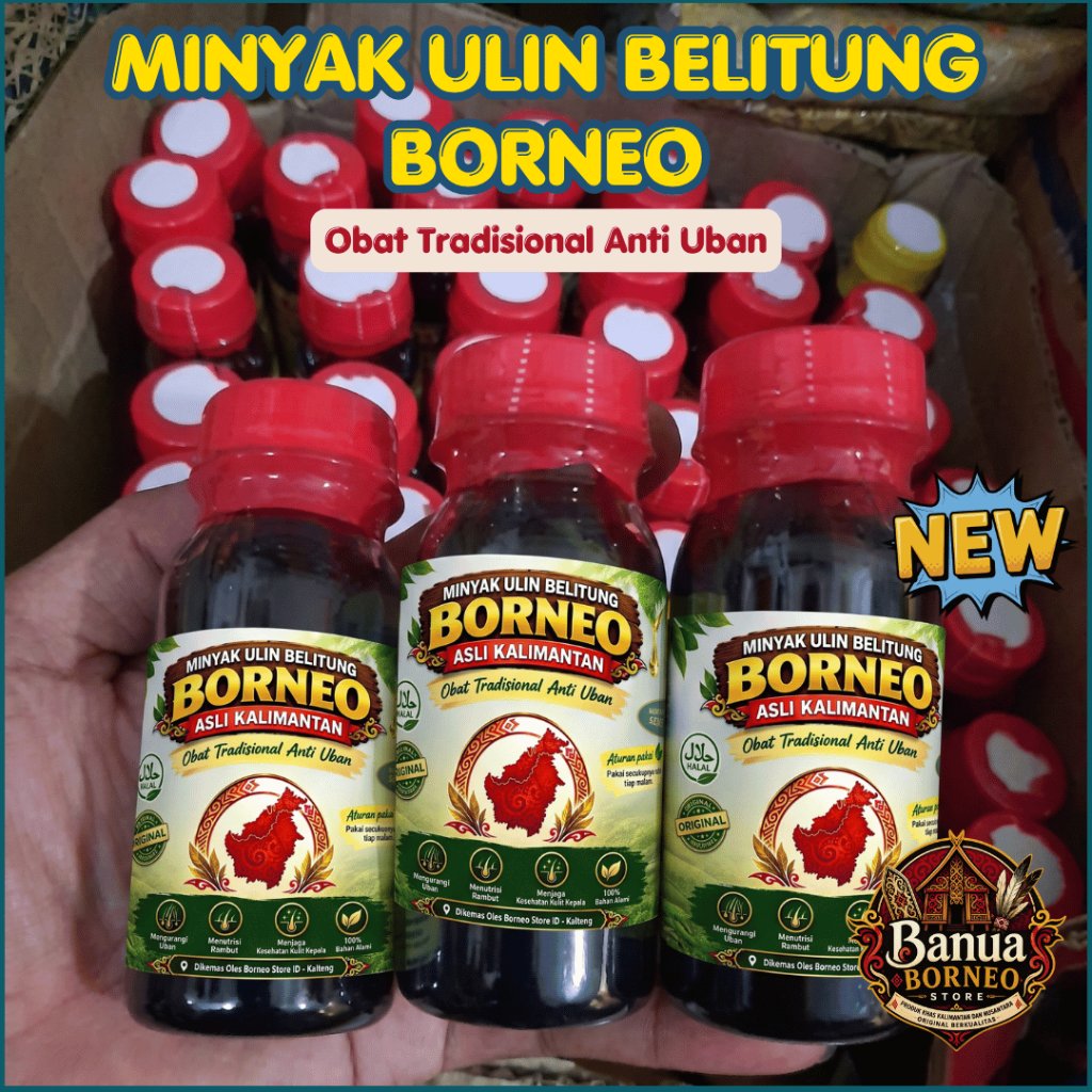 SARI ULIN Minyak Uban Borneo Menghilangkan Uban Buah Ulin Asli Kalimantan