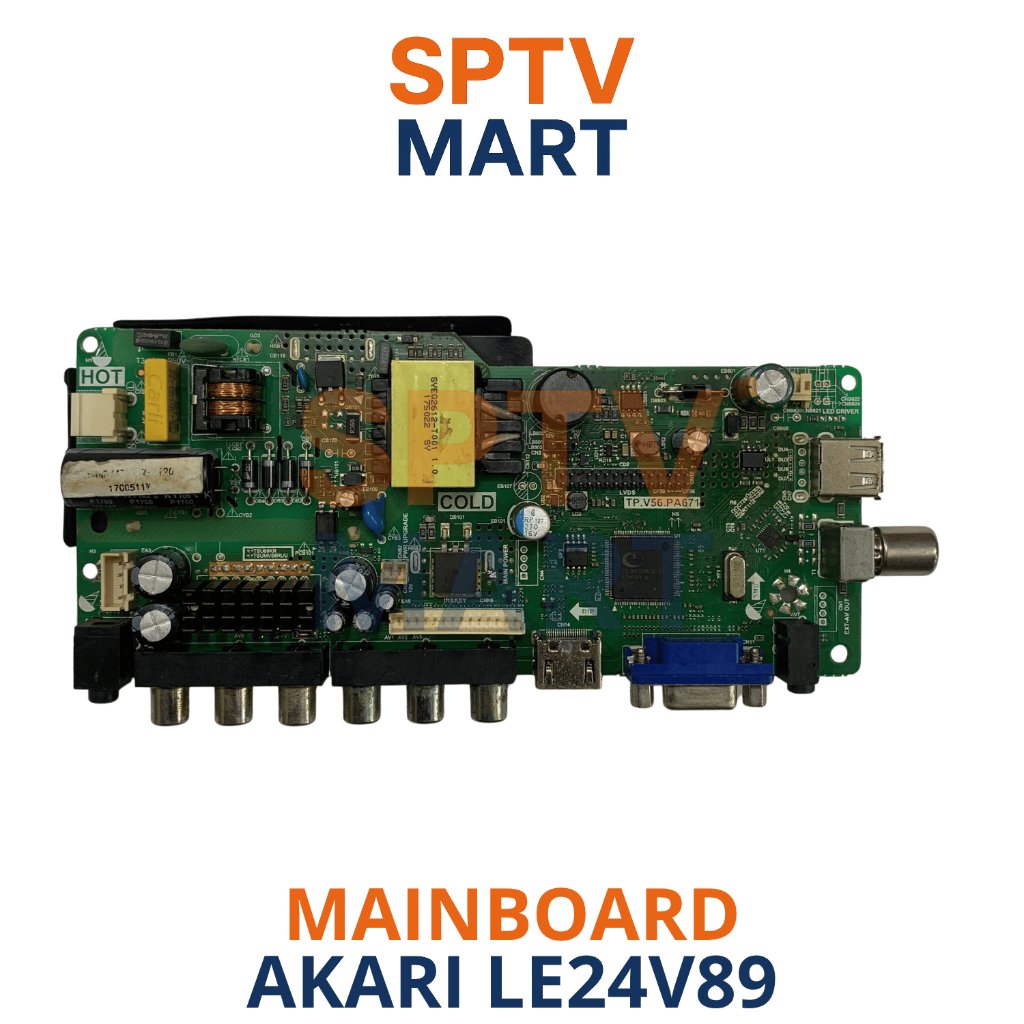 MAINBOARD TV AKARI LE24V89 – MB AKARI LE24V89