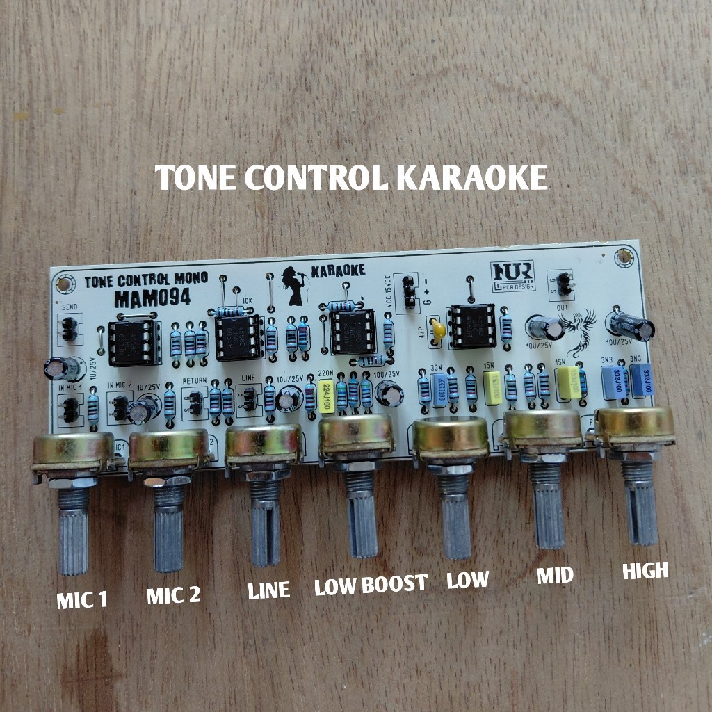 Kit Tone Control karaoke MAM 094