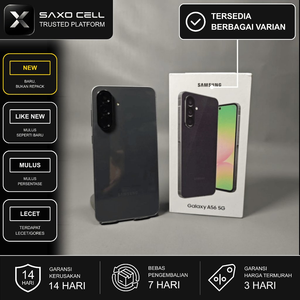 Samsung A56 8/256 GB - 12/256 GB New & Second
