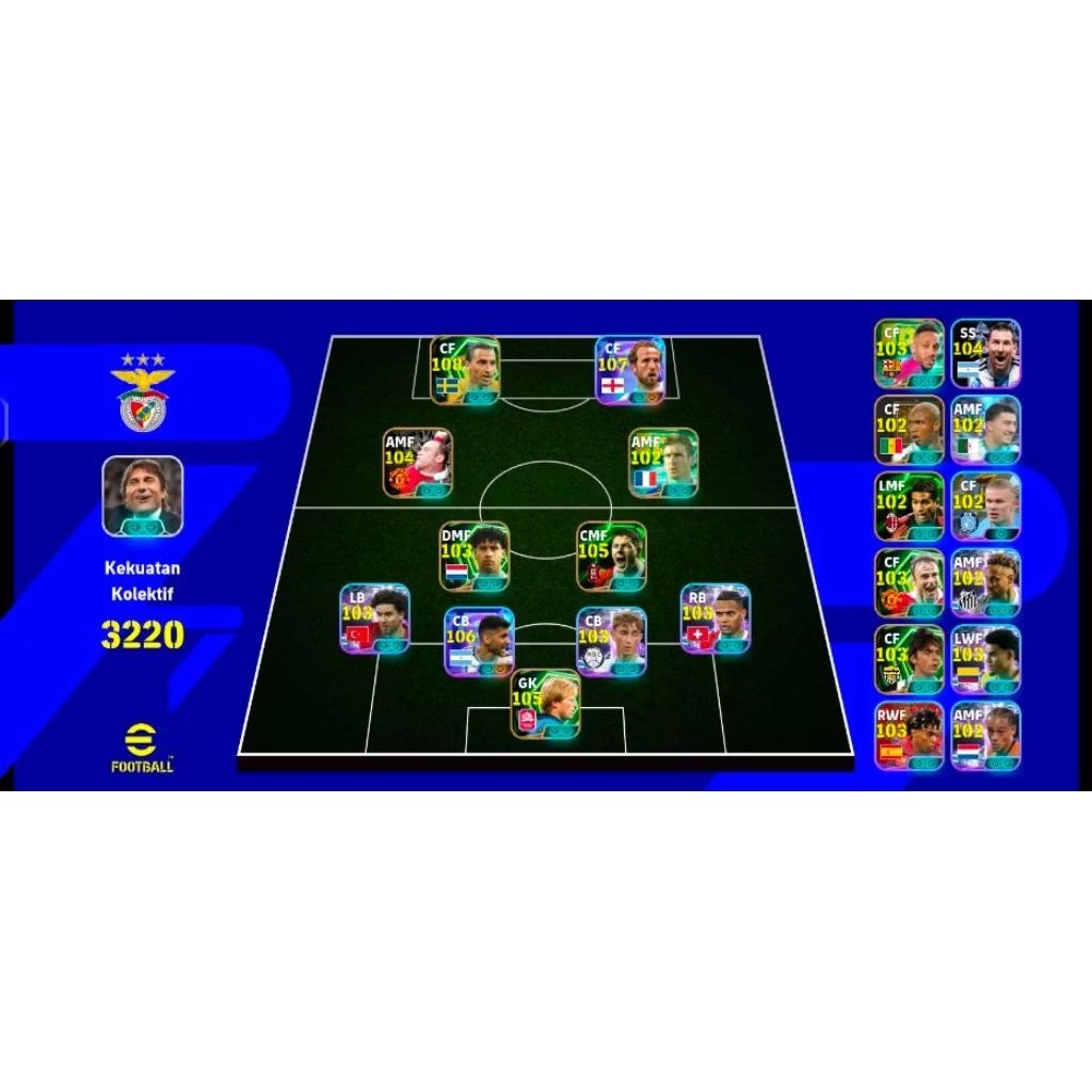 AKUN E FOOTBALL 2026 EPIK IBRA FT KANE