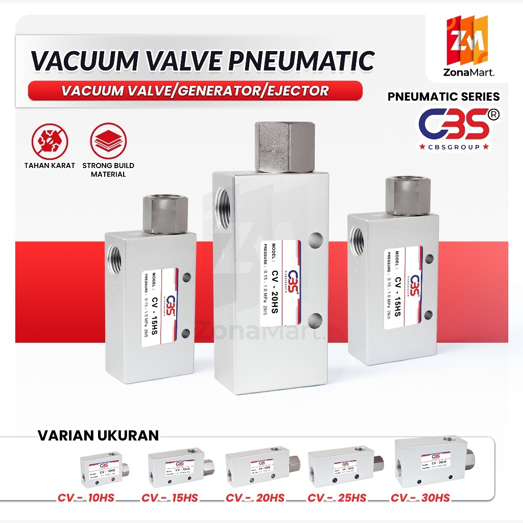 VACUM VALVE / VACUM EJECTOR 1/8"