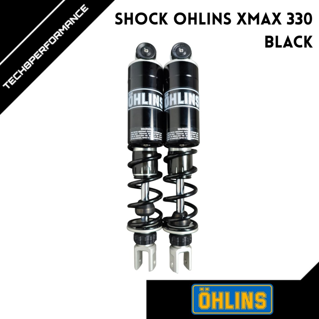 SHOCK OHLINS XMAX 330 BLACK