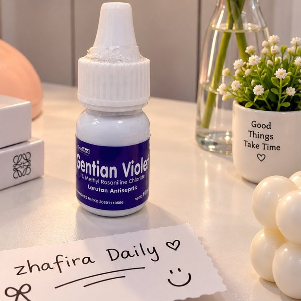 Obat Sariawan Dan Bau Mulut Gentian Violet Obat Biru Sariawan