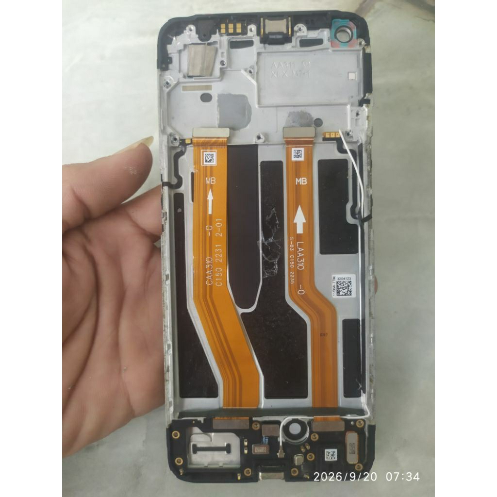 housing + lcd copotan oppo reno 7 normal