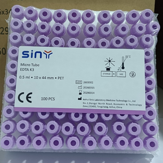 Micro Edta 0.5ml | Micro tube K3 Edta |Tabung Vacutainer Edta 0.5ml