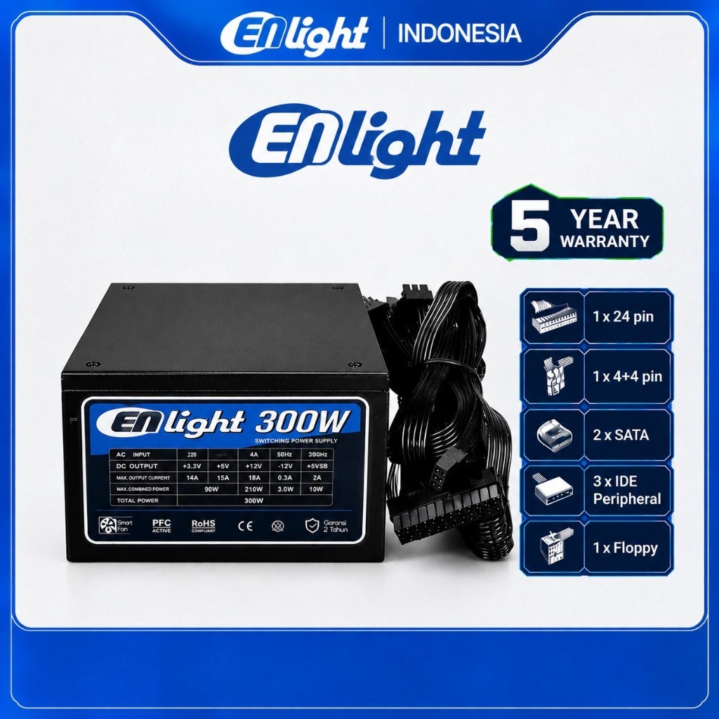 Power Supply Enlight En-300 W SFX