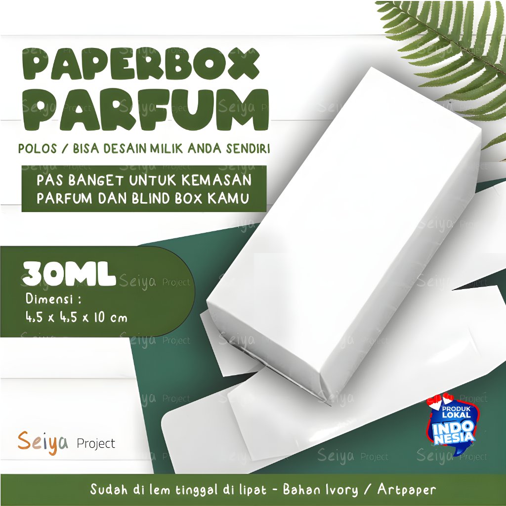 BOX PARFUM / PAPERBOX / BOX PARFUM 30ML / BOX CUSTOM / BOX PARFUM MURAH