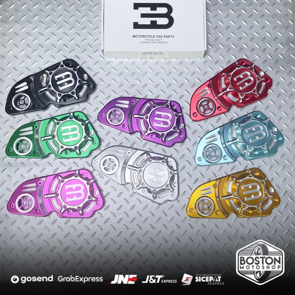 EB Dev - Cover Box Filter Udara CNC V.2 Vespa Sprint Primavera 3V iGET