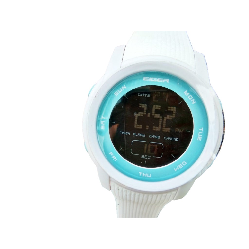 EIGER1989 JAM TANGAN  WOMEN SERIES SNEFFELS WHT 5440 JAM TANGAN WANITA DIGITAL JAM KEREN WANITA TAHA