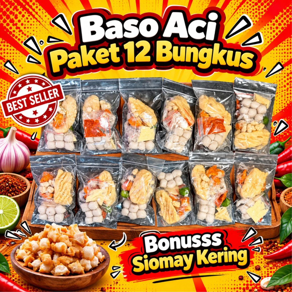 Baso Aci 12袋セット Jual Bakso Aci 12pcs Terlengkap & Harga Terbaru Oktober 2026