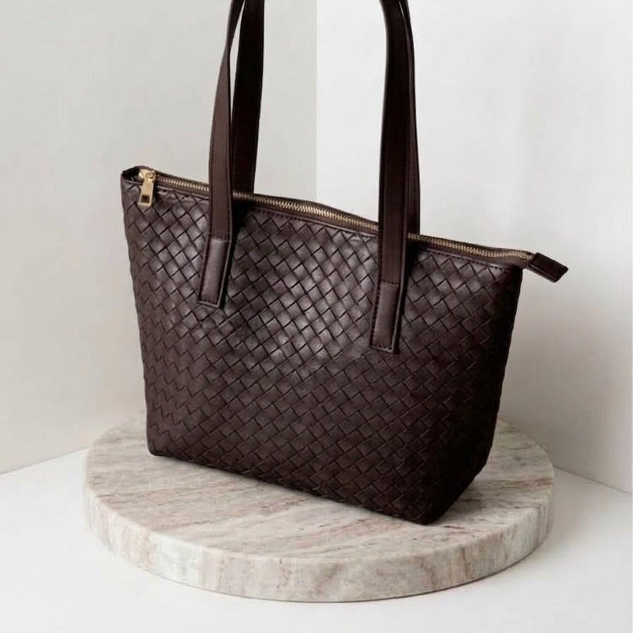 Vanha Totebag Tikar / Tas Wanita Totebag / Tas Tikar