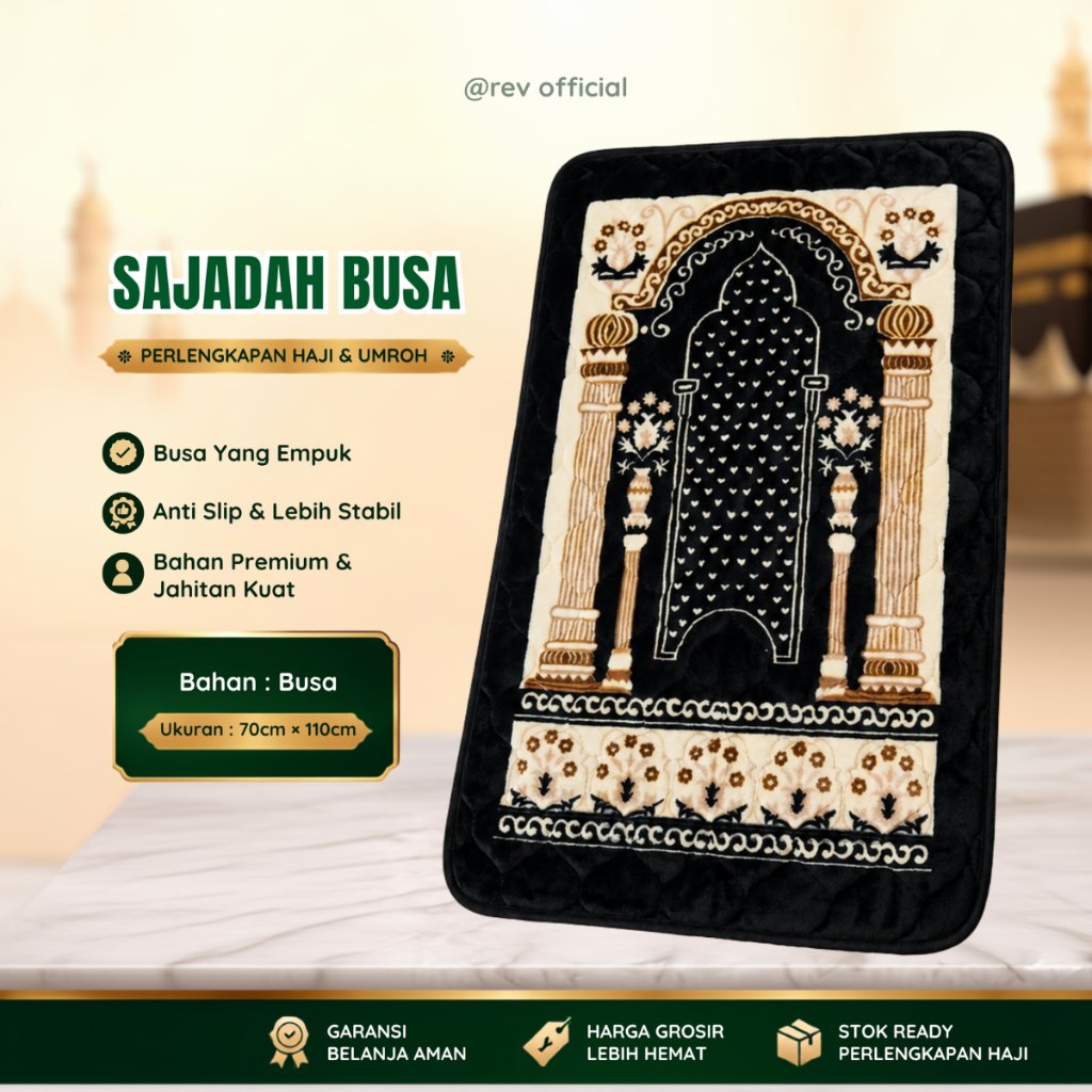 Sajadah Busa / Sajadah Empuk Tebal / Sajadah Turki