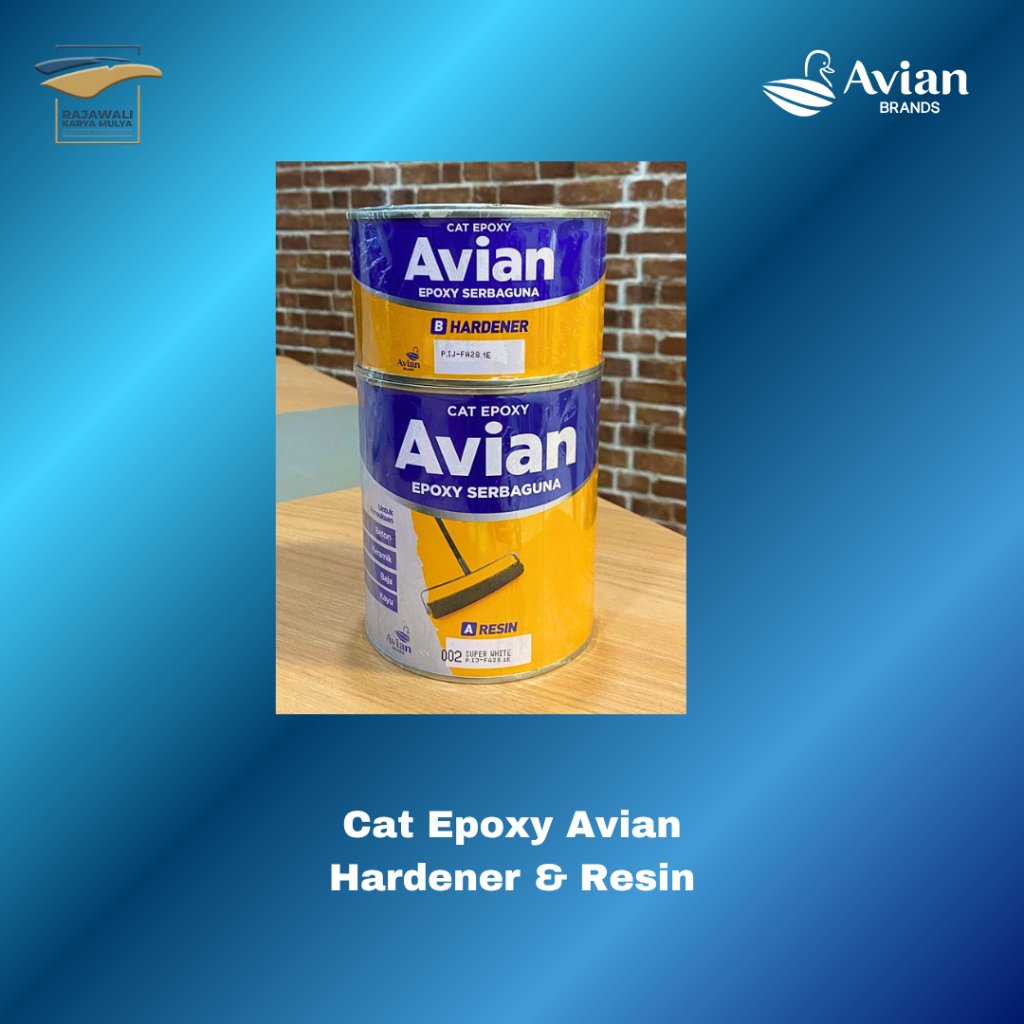 Cat Epoxy Avian Epoxy Serbaguna 0,9 L - Cat Epoxy 2 Komponen Berkualitas