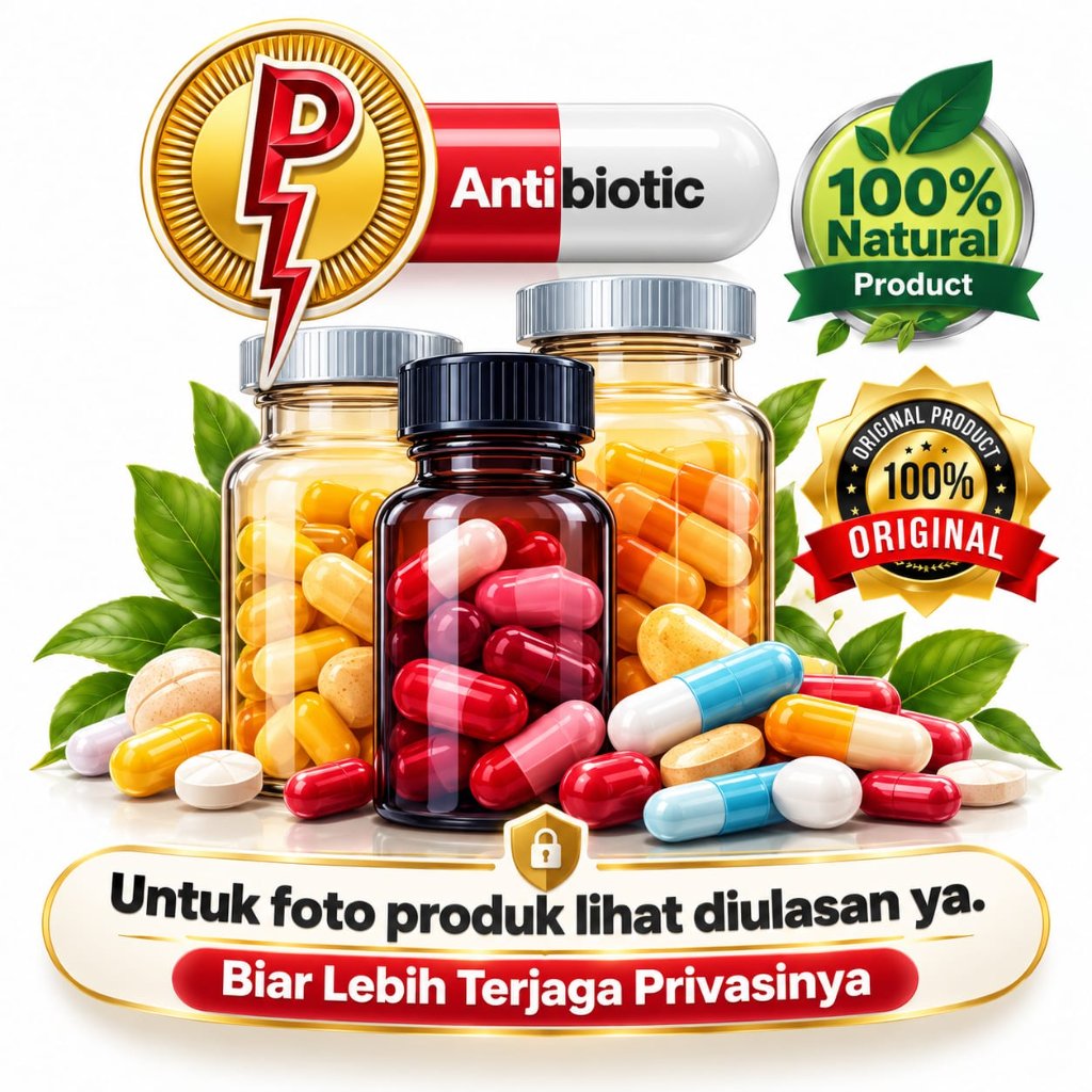 Suplemen kapsul antibiotik produk alami