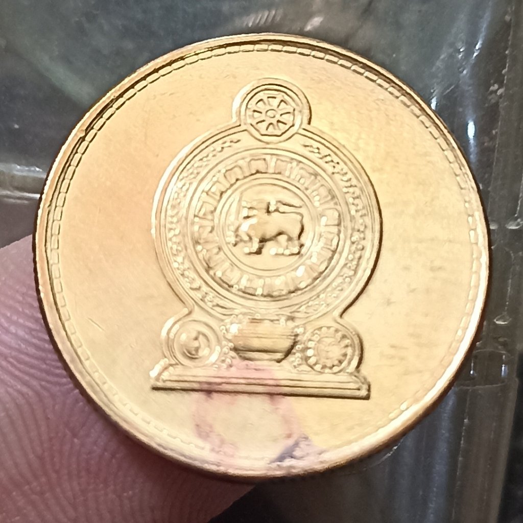 Uang Asing Sri Lanka 1 Rupee