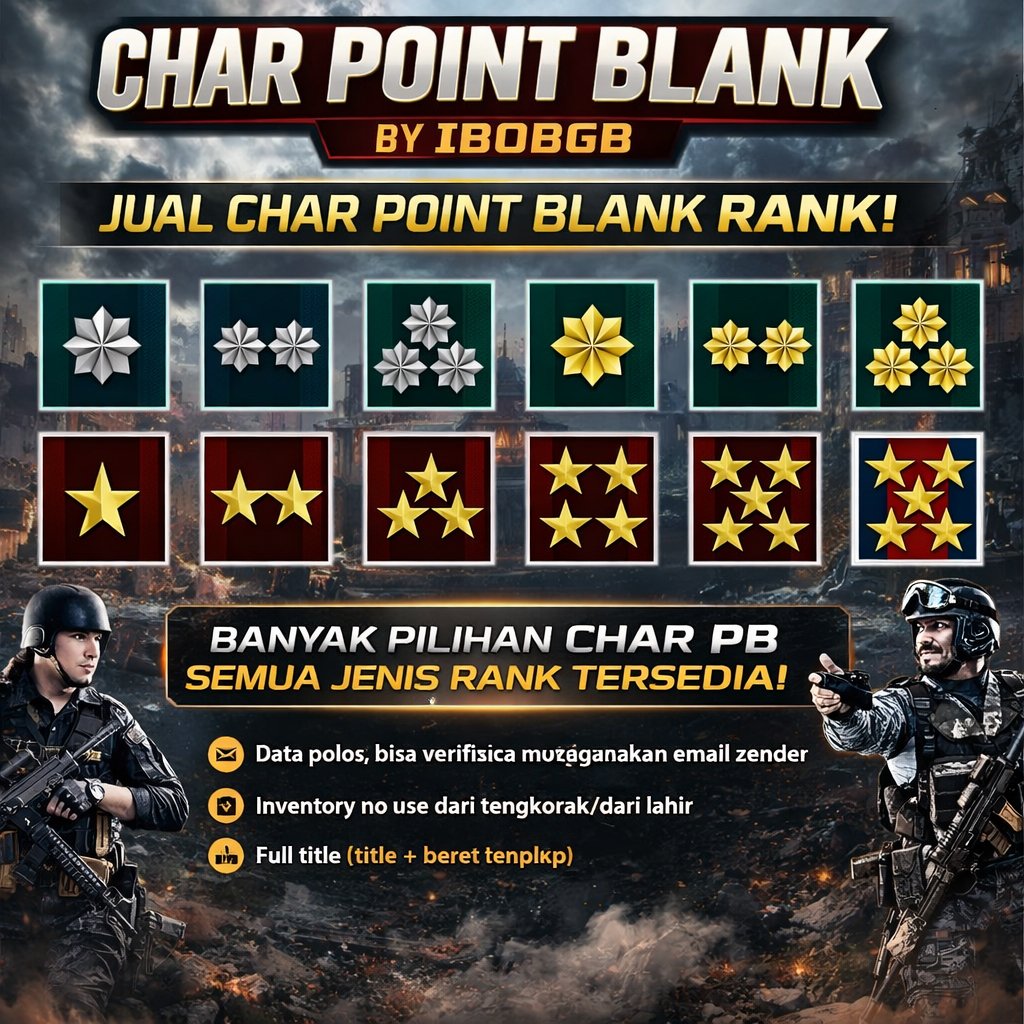 CHAR POINT BLANK ZEPETO