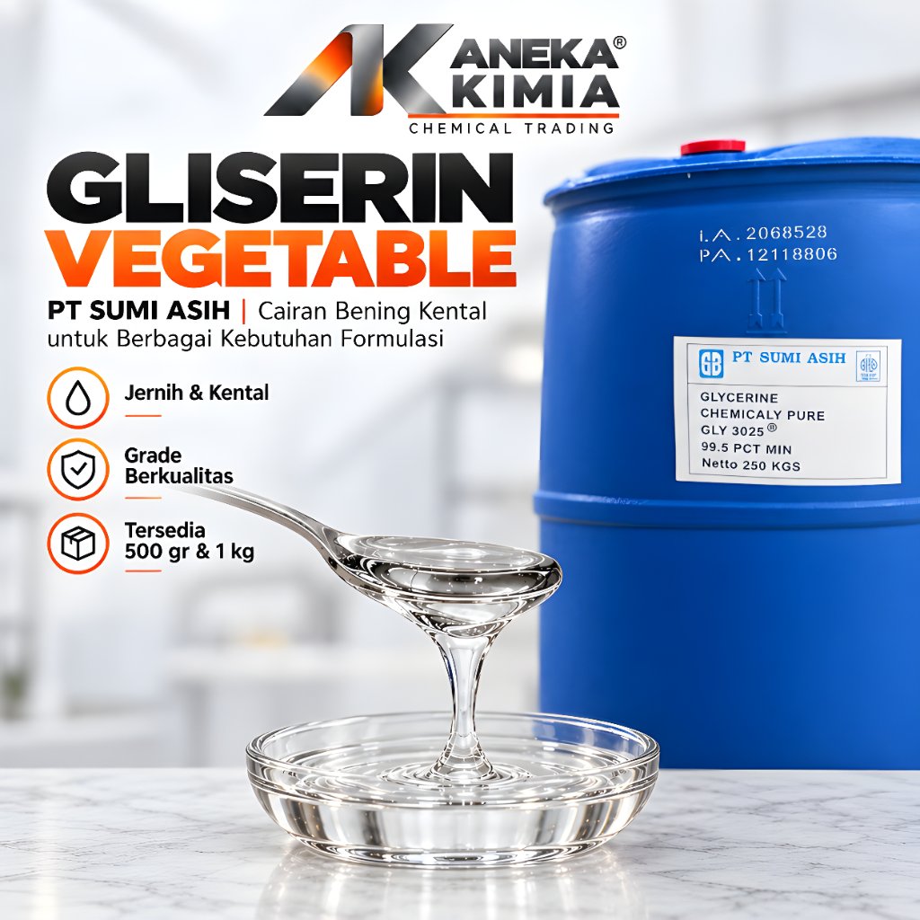 Gliserin / Vegetable Glyserin / Gliserol / Gliserin VG