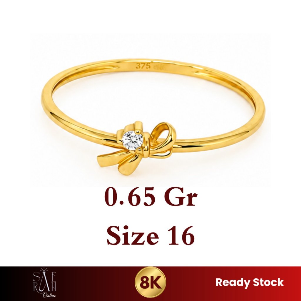 Cincin Emas 8K - 0.65 Gram P928