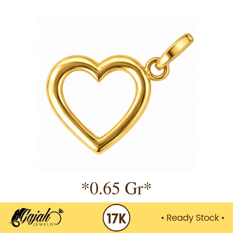 Liontin Emas 17K -  0.65 Gram S8217