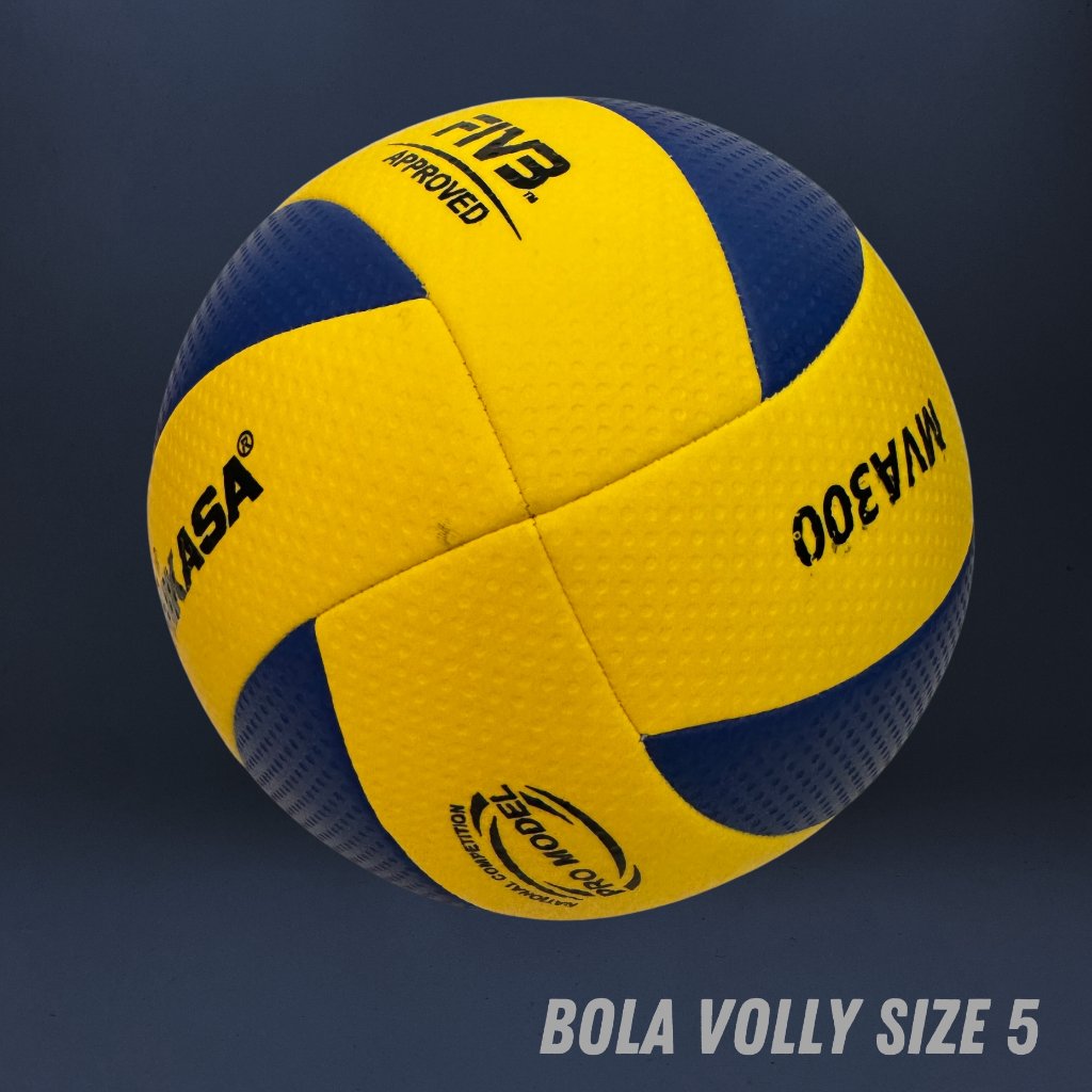 Mikasa MVA300 Bola Voli Mikasa MVA300 Bola Voly Size 5 Lembut Premium Quality