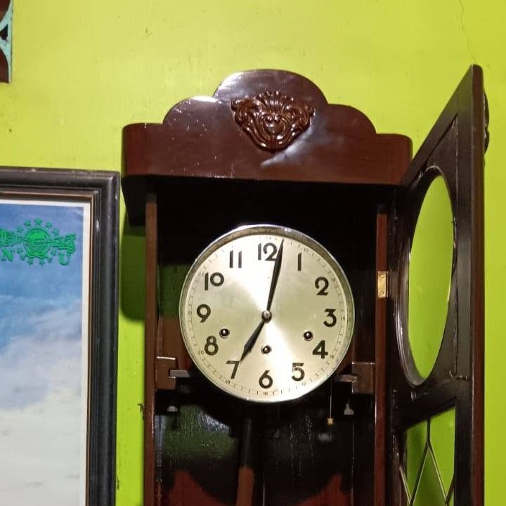Jam kuno Junghans W64 Excella senar 6