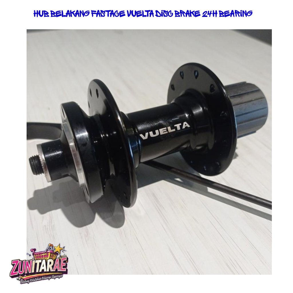 Hub belakang fastace Vuelta disc brake 24H Bearing