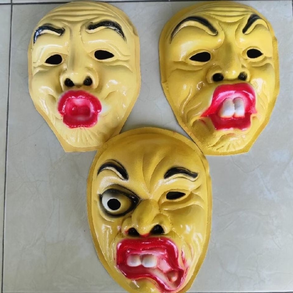 TOPENG MENYON MONYONG KEDOK LUCU KARNAVAL KARTUN TERBARU