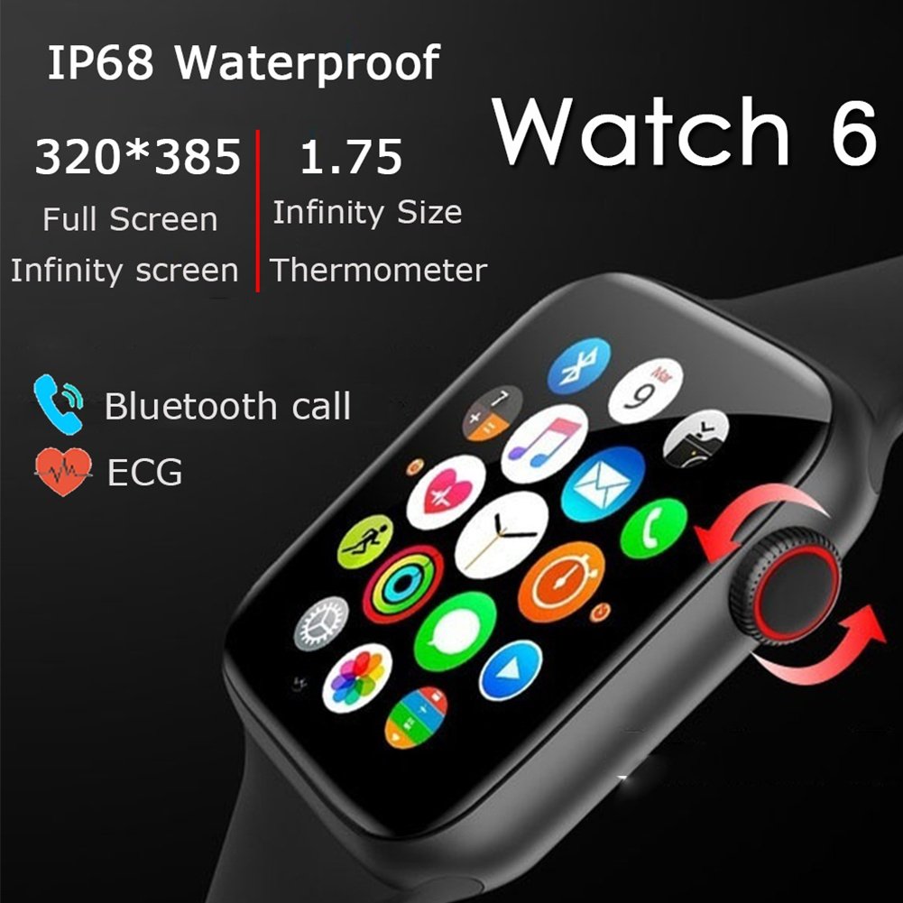 DENNOS W26+ Pro Plus  SmartWatch Chipset MTK2502D, 1.75 inch IPS LCD, 180mAh Battery APP Hiwatch Sup
