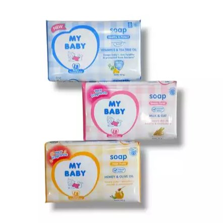 MY BABY SOAP 60gr SABUN BATANG BAYI / SABUN BATANG BAYI MYBABY