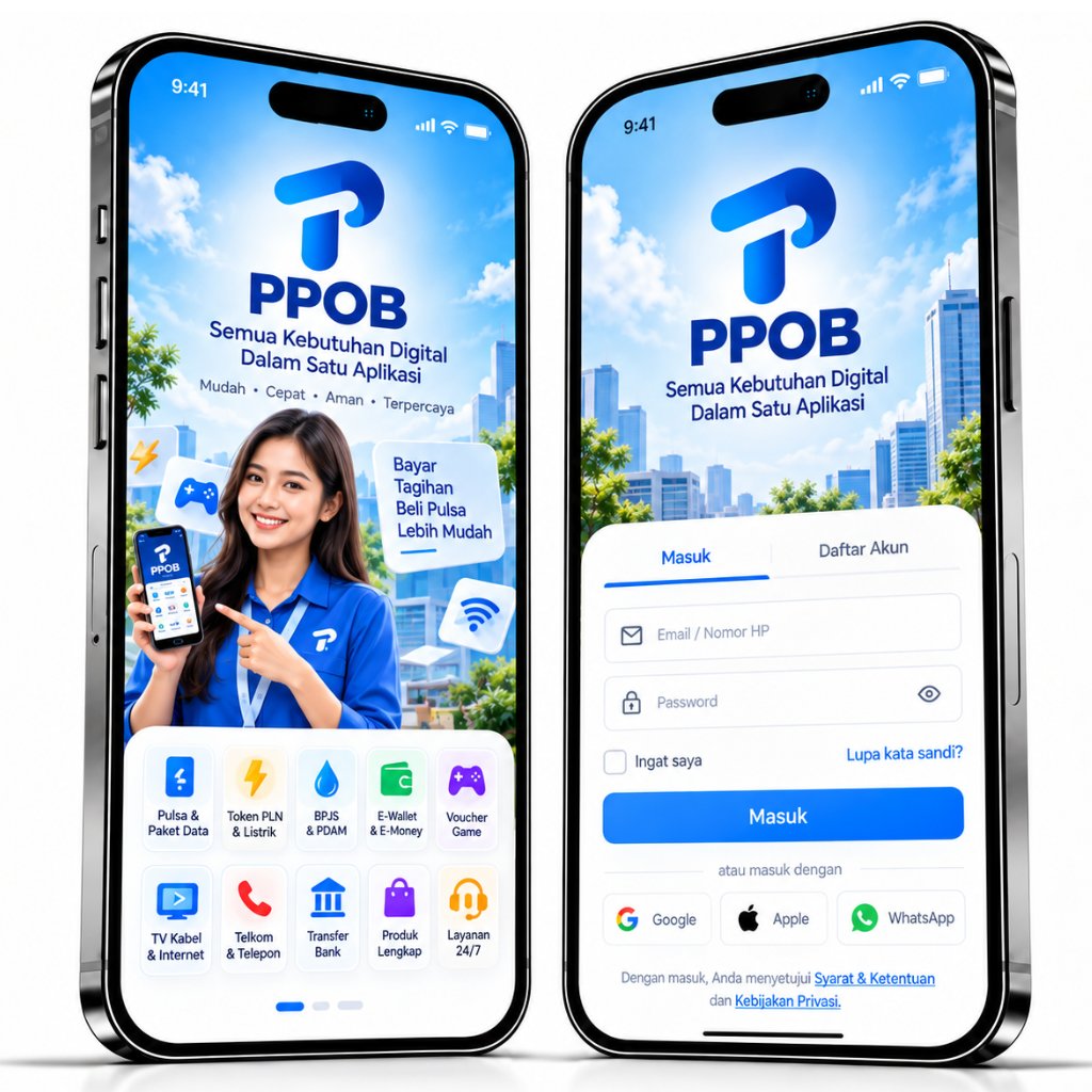 Aplikasi PPOB Semua Kebutuhan Digital Dalam Satu Aplikasi