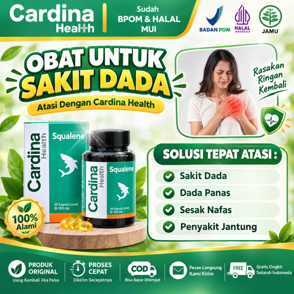 Obat Herbal Untuk Dada Terasa Nyeri, Dada Terasa Sesak, Dada Panas, Nyeri Dada Bagian Kanan, Dada Te