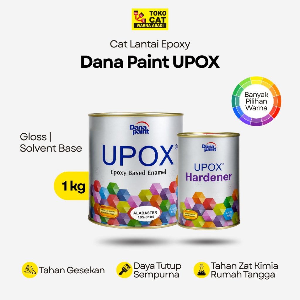 Cat Lantai Upox Danapaint Sett