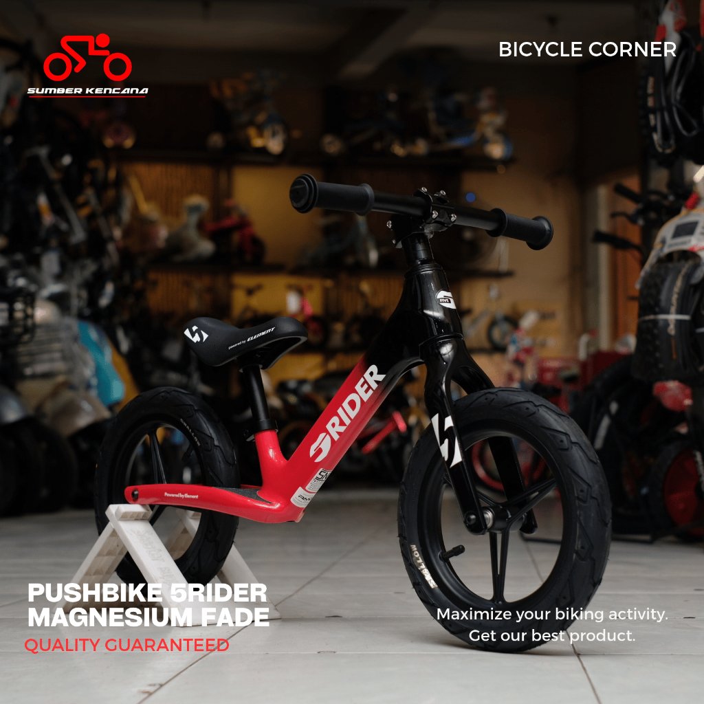 PUSHBIKE/BALANCING BIKE ELEMENT 5RIDER MAGNESIUM FADE