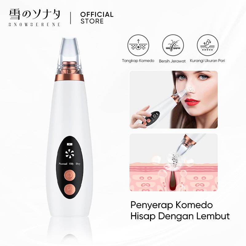 Penghilang komedo penyedot debu pembersih komedo penghilang komedo hidung dan pembersih zona T.