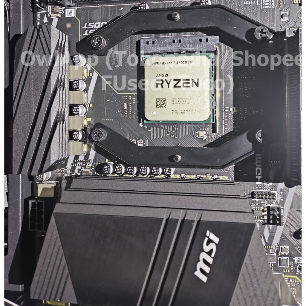 Paket Ryzen 7 5700X3D + MSI B550-A PRO