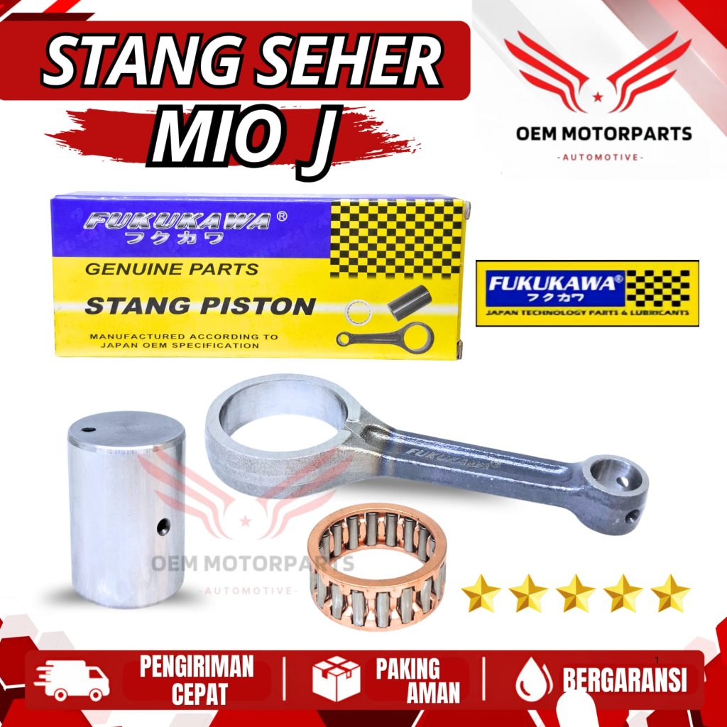 STANG SEHER SET YAMAHA MIO J CONNECTING ROD MIO J FUKUKAWA ORIGINAL