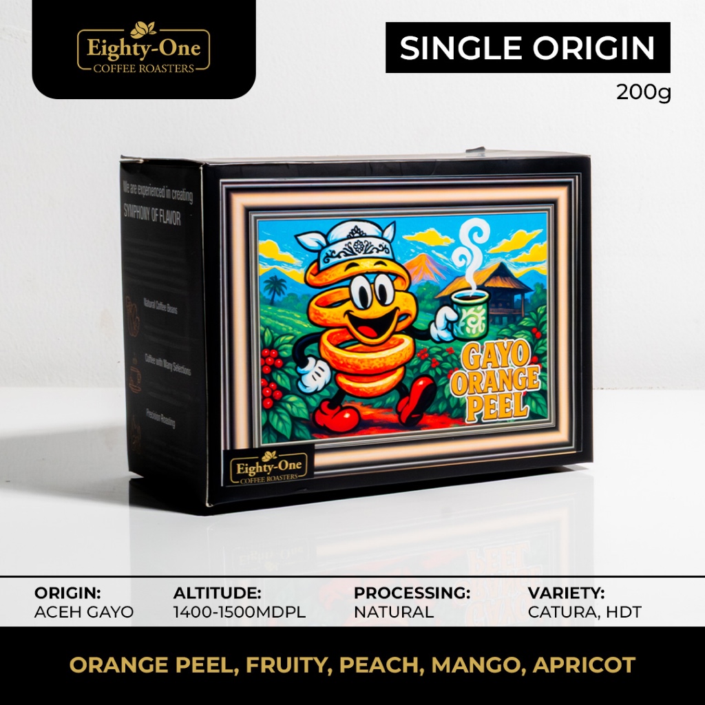 

Gayo Orange Peel I Single Origin Arabika Gayo I 200gr