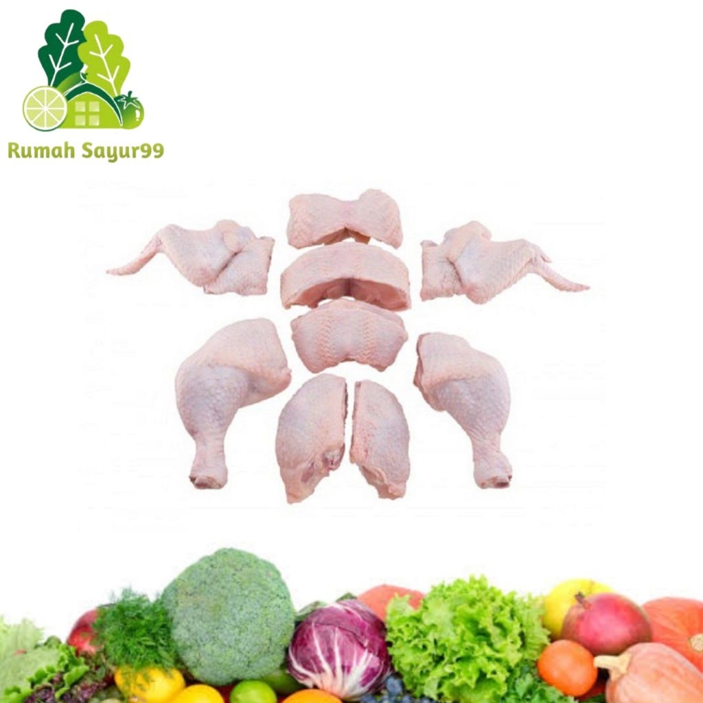 

Ayam potong fullset segar berkualitas