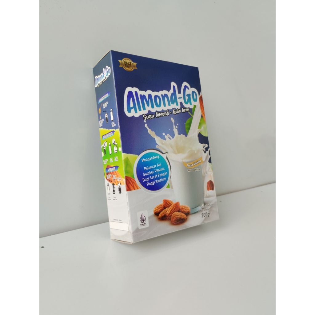 

ALMOND-GO rasa vanilla pelancarAsi