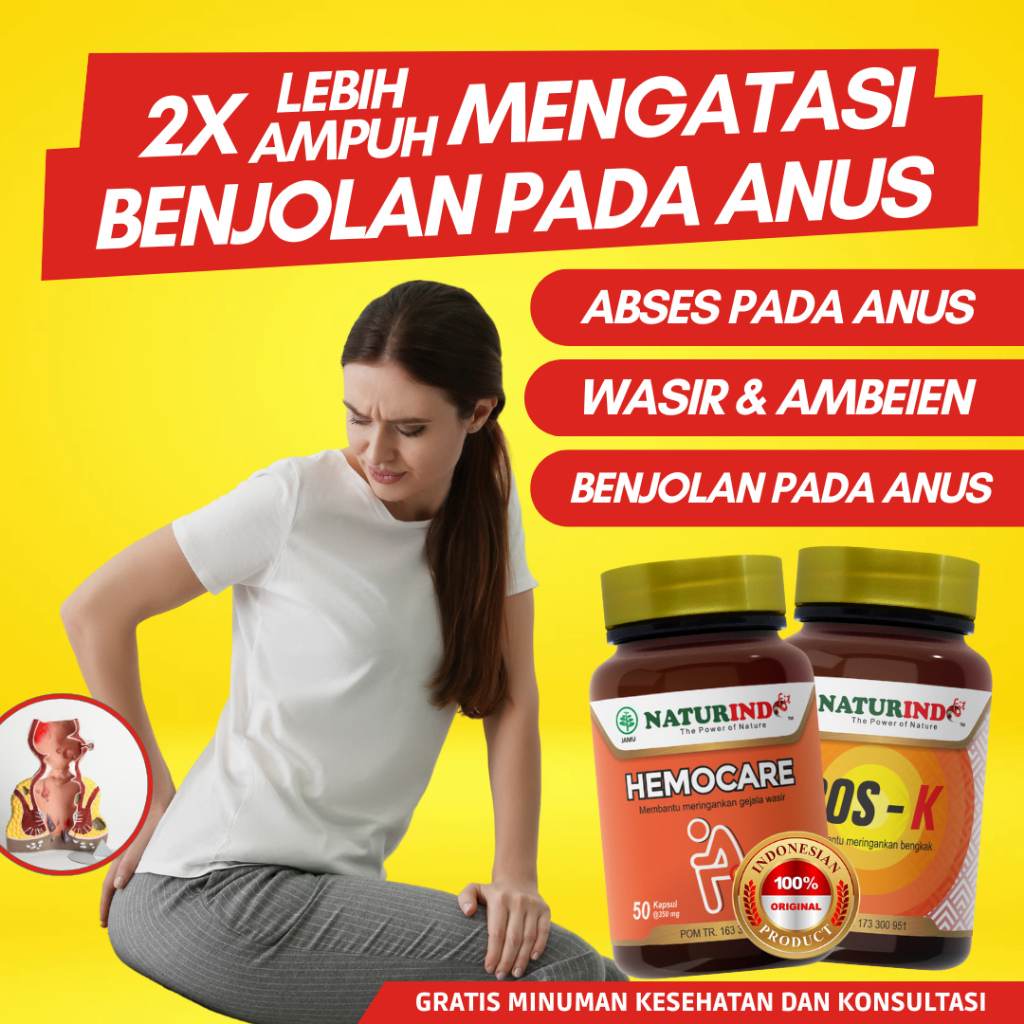 Obat Herbal Wasir Ambeien Ambeyen Obat Anus Benjolan Berdarah Sakit Obat Wasir Herbal Stadium 1 - 4 