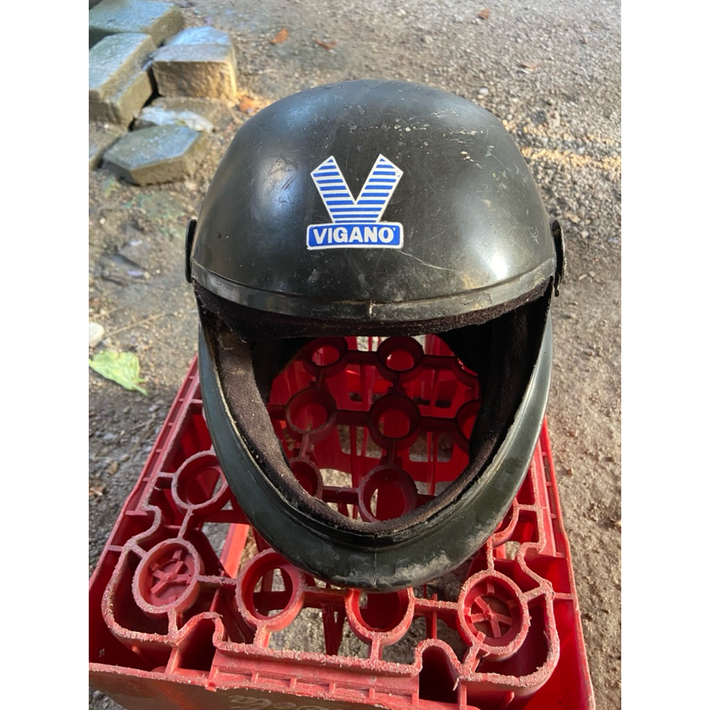 helm robot vigano bahan