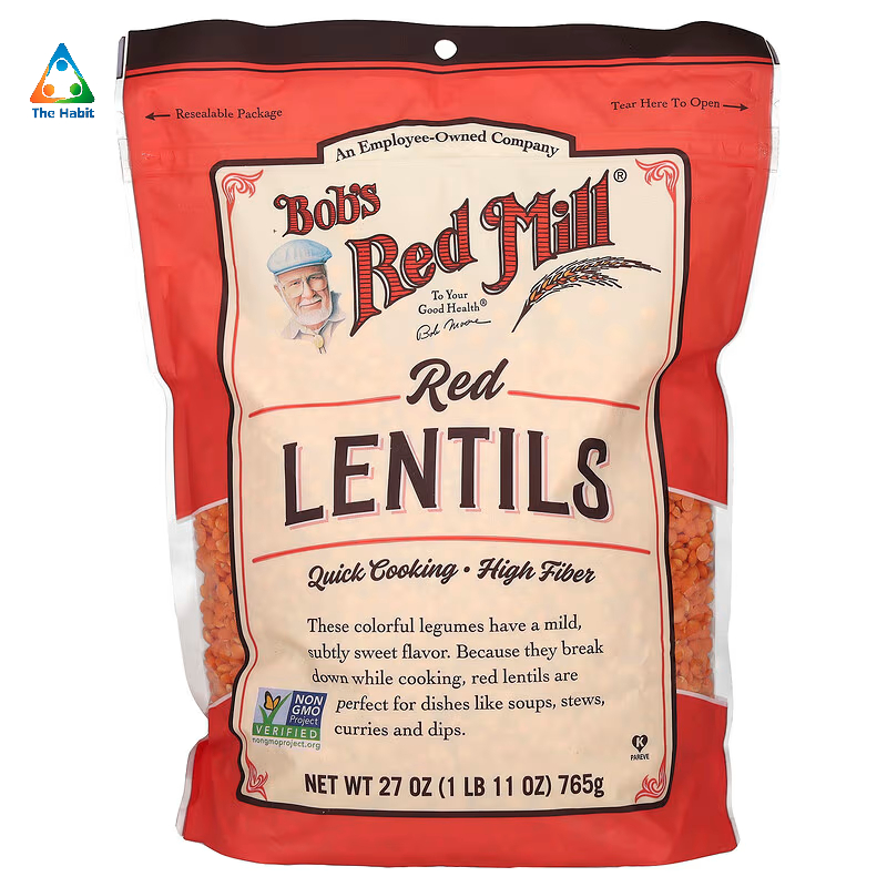 

(The Habit) BRM red lentis Beans 27oz