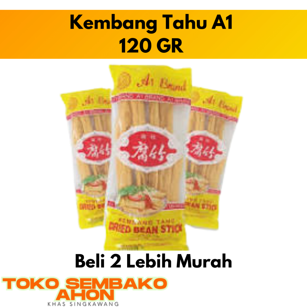 

Kembang Tahu A1 120 Gr GROSIR MINIMAL 10 | Fucuk A1 | Fu Cuk A1 | Dried Bean Stick / Kulit Tahu Kering A1 / Kembang Tahu Siap Masak / Fucuk Gulung & Sup