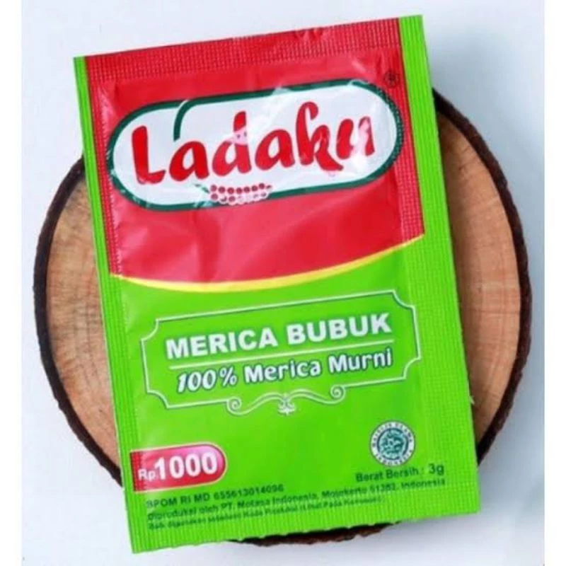 

Ladaku Merica Bubuk Sachet 3g Isi 6 Sachet