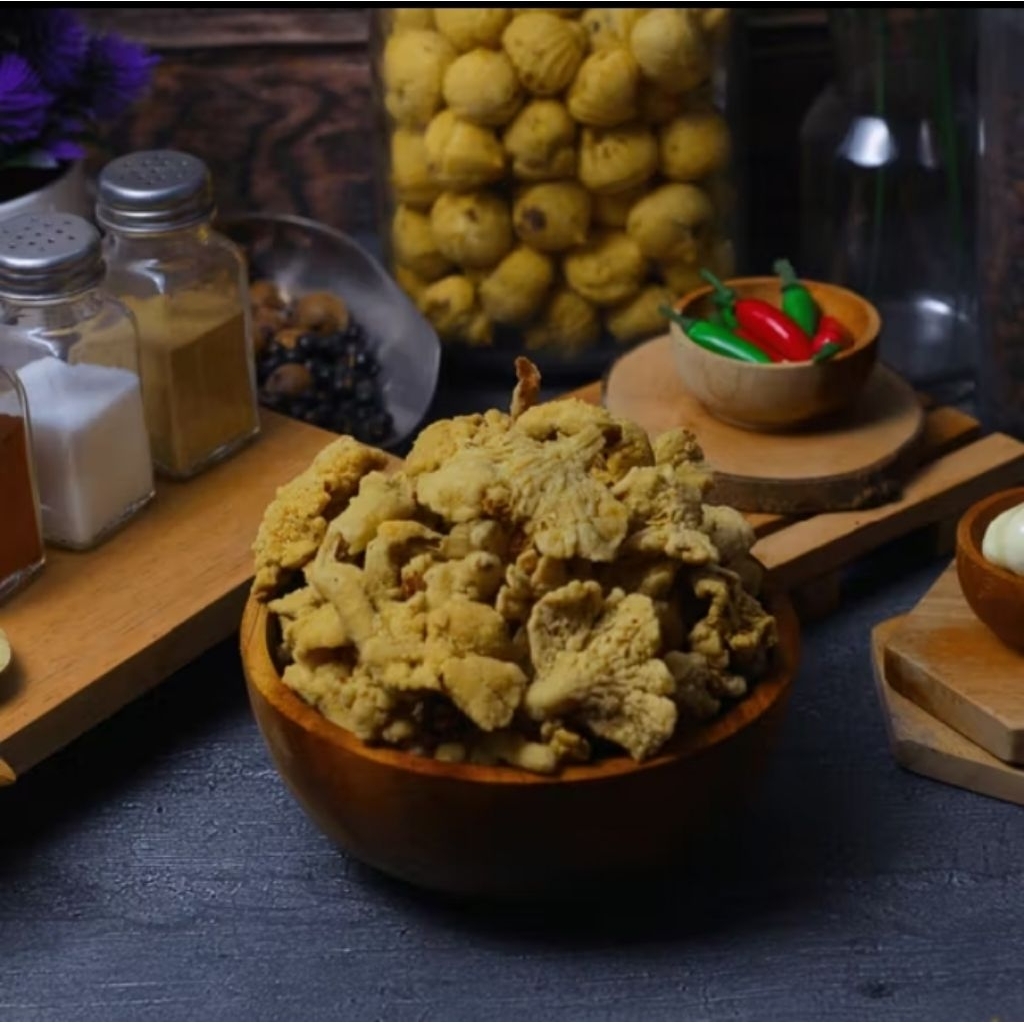 

jamur tiram crspy renyah gurih 1kg