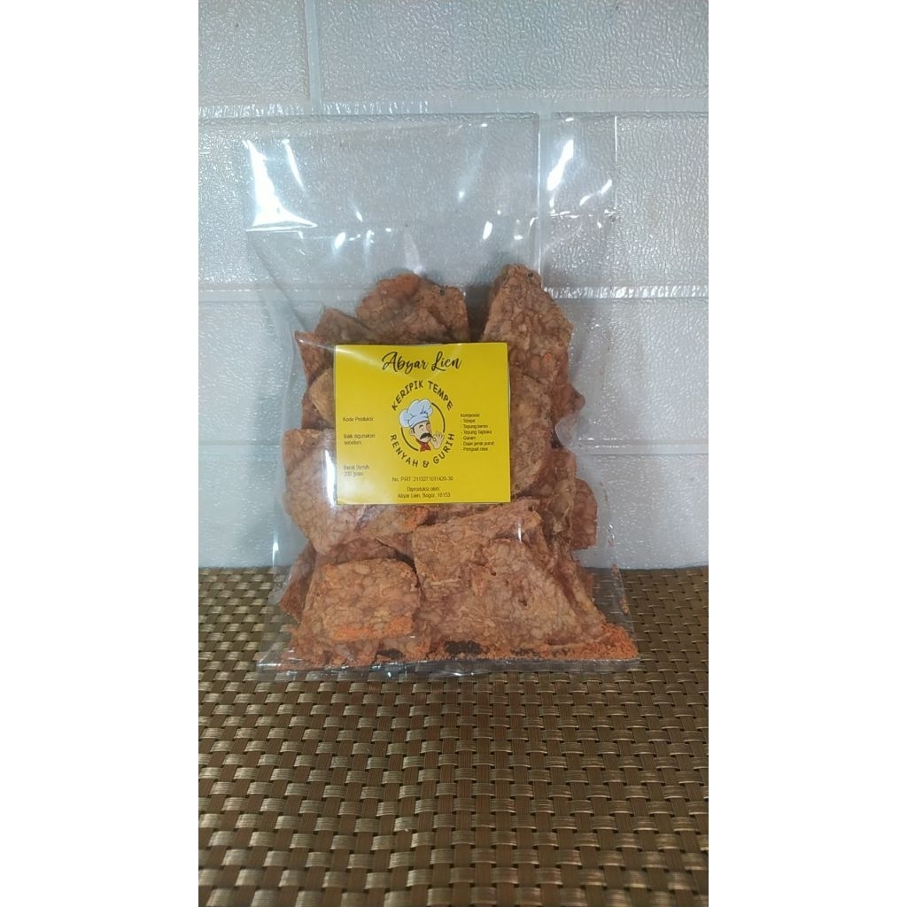 

Keripik Tempe Abyar Lien Rasa Pedas Manis