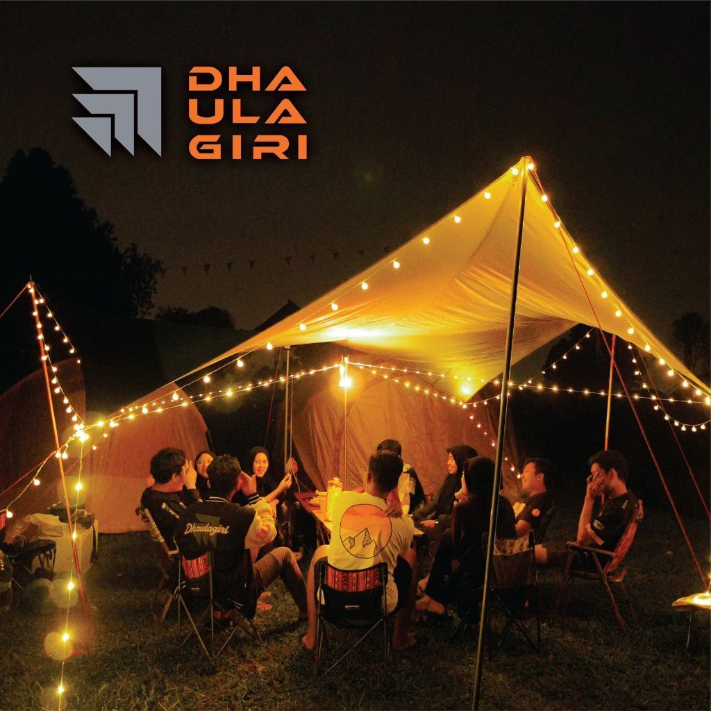 Dhaulagiri Multifunction LED Roll 10 m - Lampu Tenda LED - Lampu Hias Camping